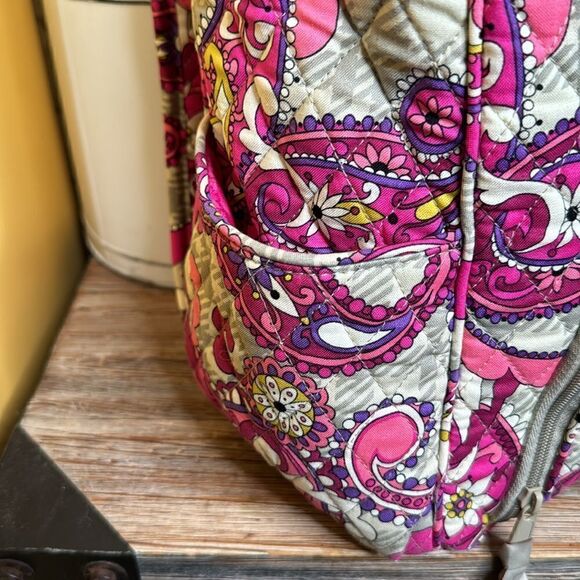 NWOT Vera Bradley Large Campus Backpack - Picture 7 of 11